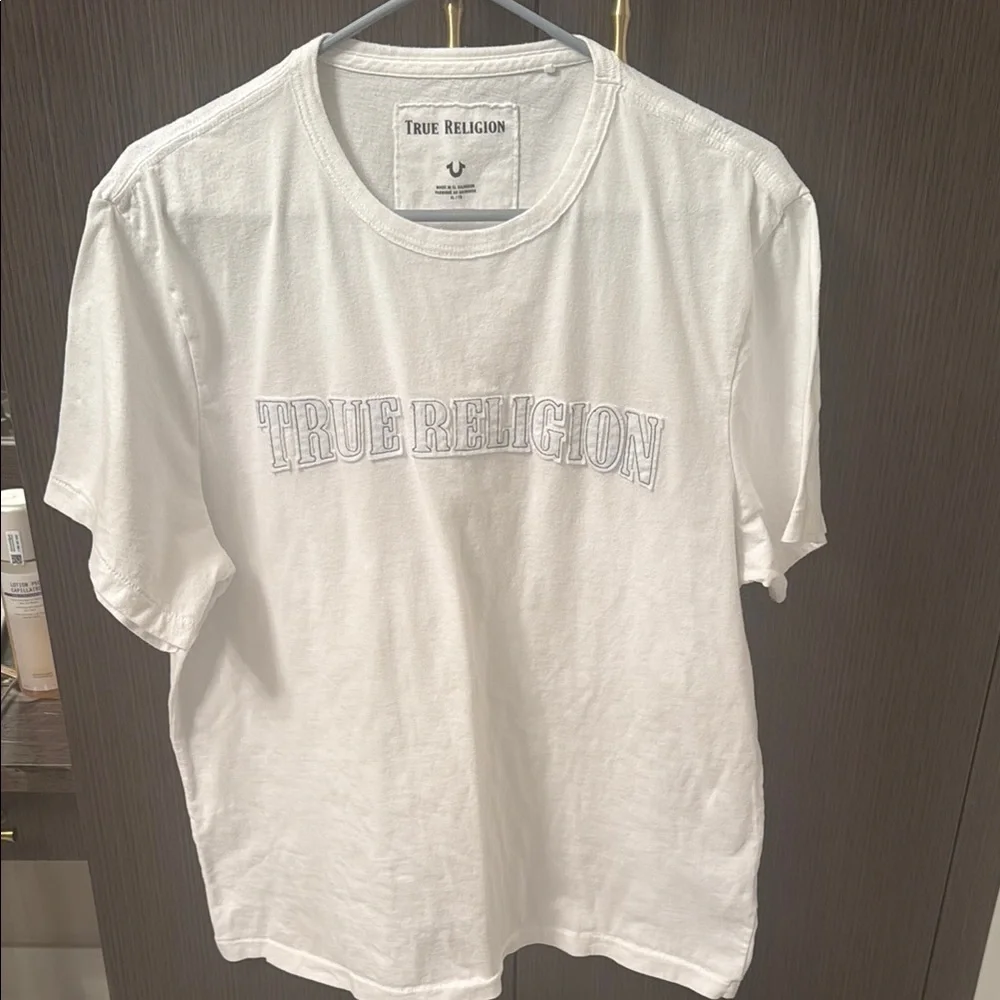 True Religion White Men's T-Shirt